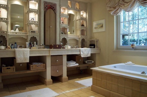 ванная комната в ретро стиле