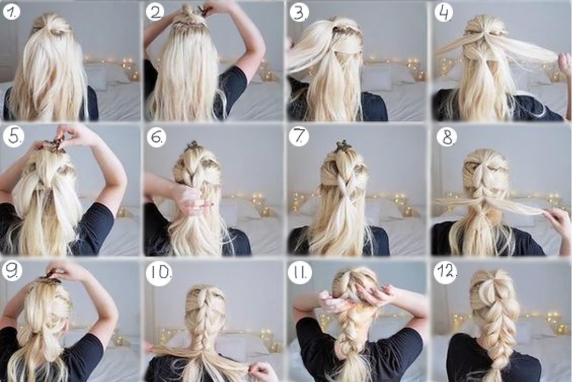 15 причёсок, которые любая девушка сделает за 5 минут - Лайфхакер