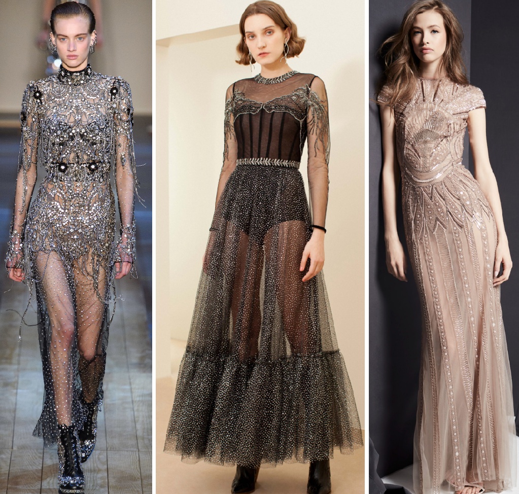 Платья на новый год модные тенденции