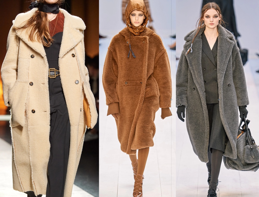 Зимнее пальто женское модные тенденции