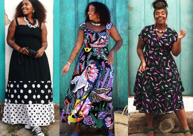 Фасоны летних платьев для полных женщин (110 фото)