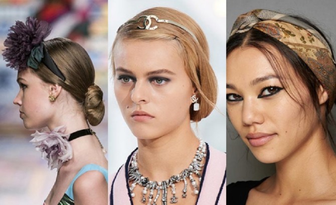 15 стильных причесок с самыми модными аксессуарами для волос