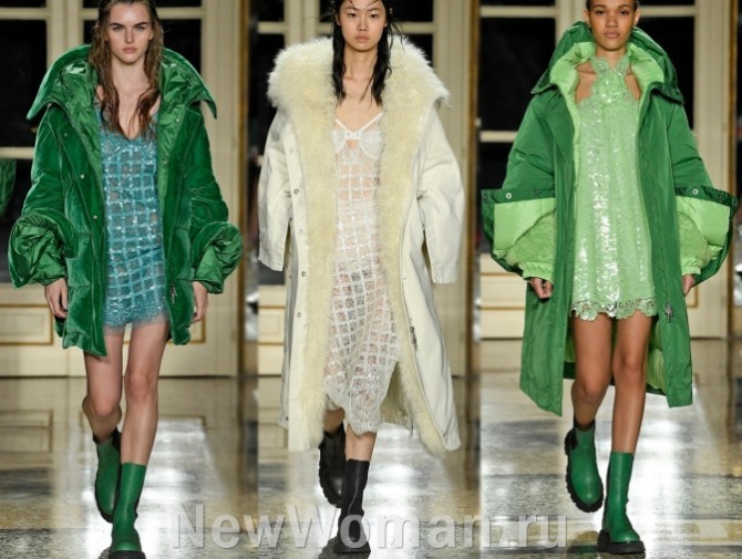 С чем носить зеленую куртку: фото модных луков 2020