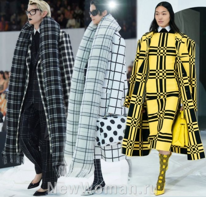 Модные пальто основные тенденции