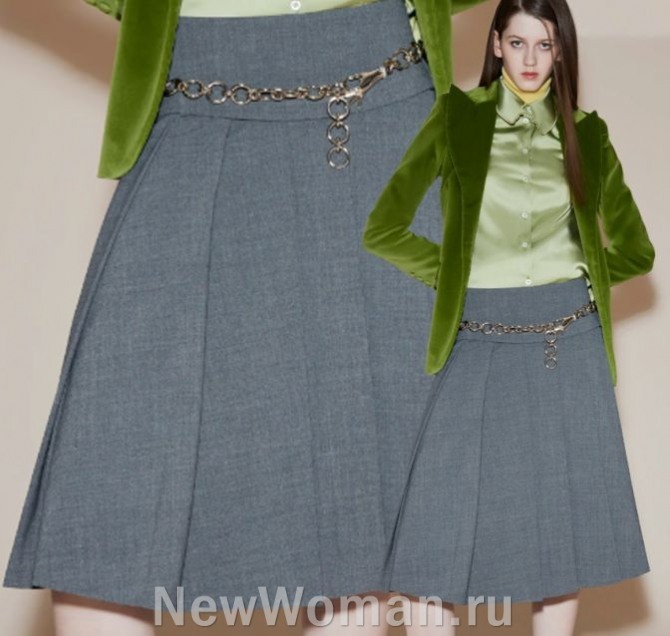 Модные юбки года - тенденции на осень, зиму, весну, лето года, фото