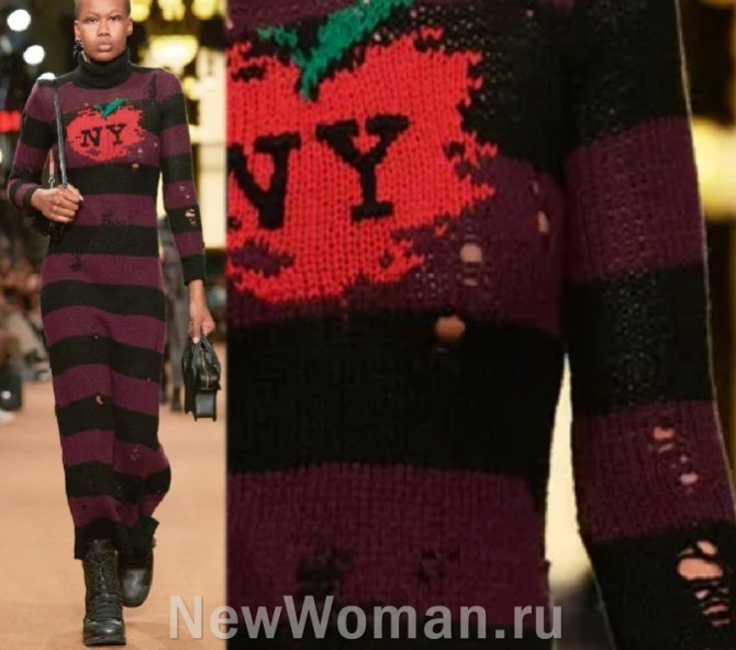 21 женский пуловер спицами 2023-2024