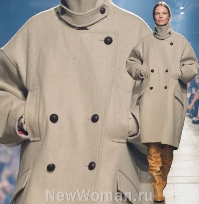 Модные женские пальто и плащи 2023-2024: главные тренды и новинки с фото