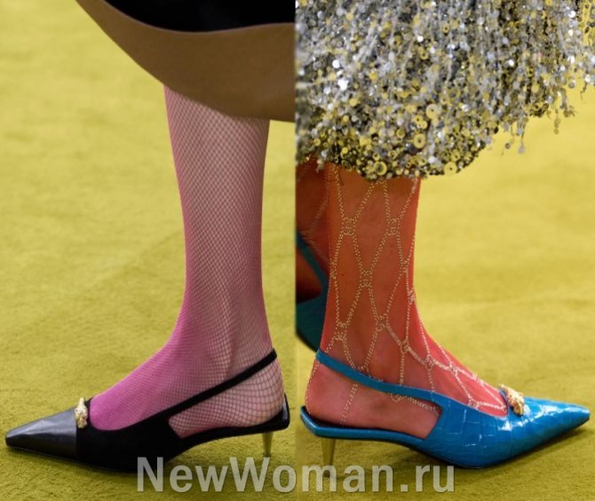 Модные туфли фото женские новинки весна лето на каблуке, платформе