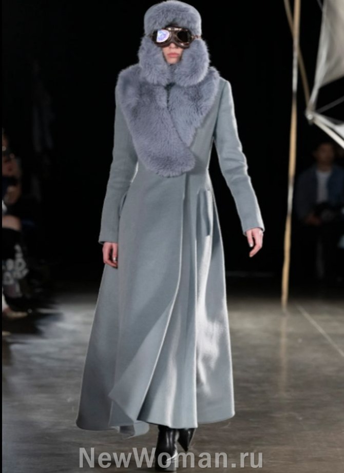 Модное зимнее пальто 2022 женское