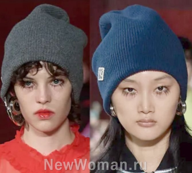 Модные женские шапки: 2023-2024
